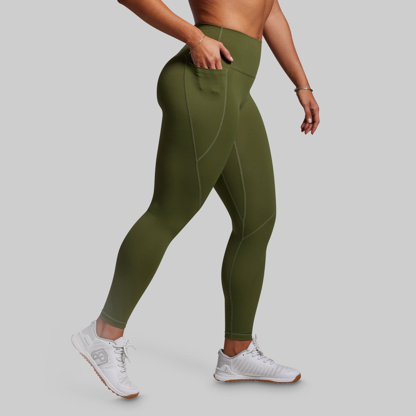 Synergy Legging w/ Pockets 2.0 (Olive)