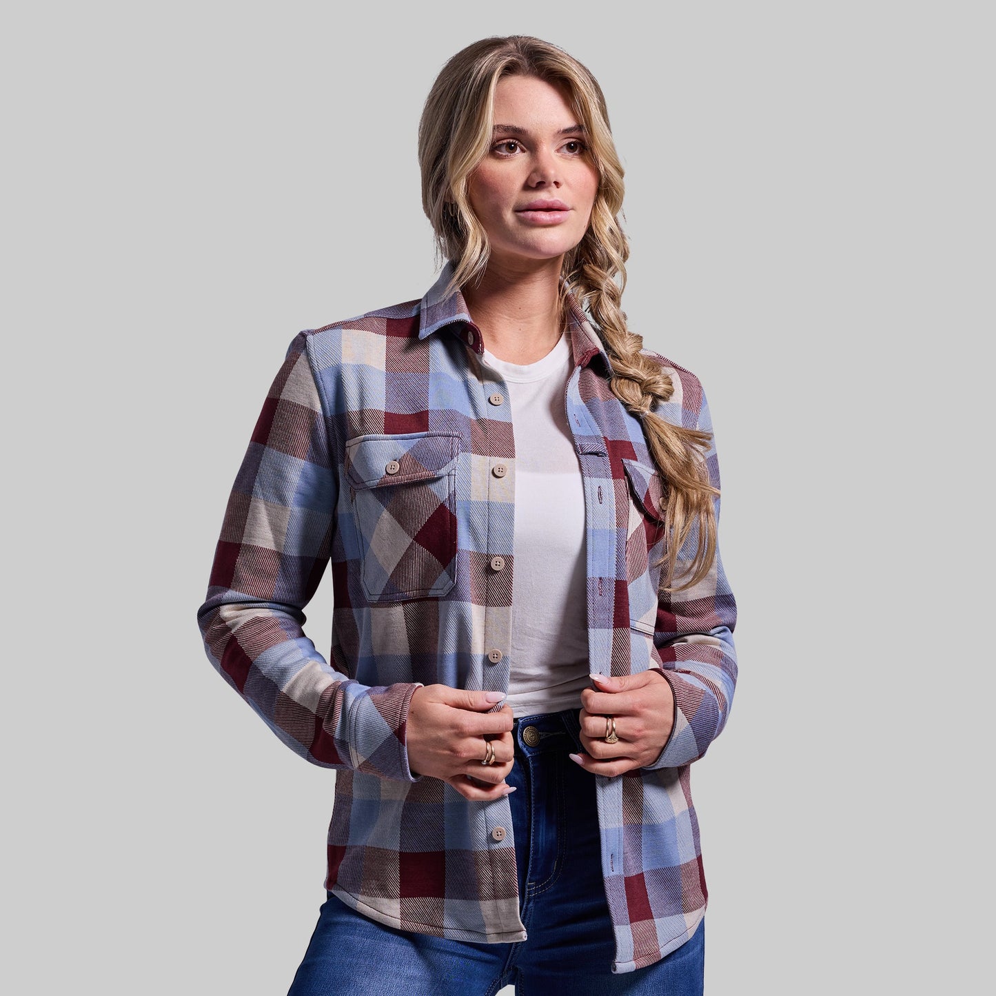 Woodsman Stretchy Flannel (Canyon)