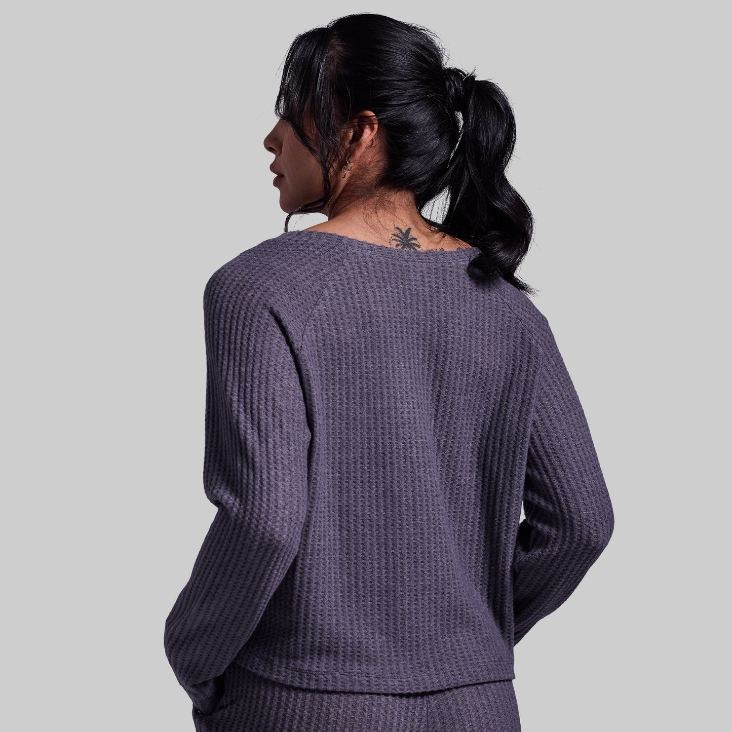 R and R Waffle Long Sleeve (Elephant)