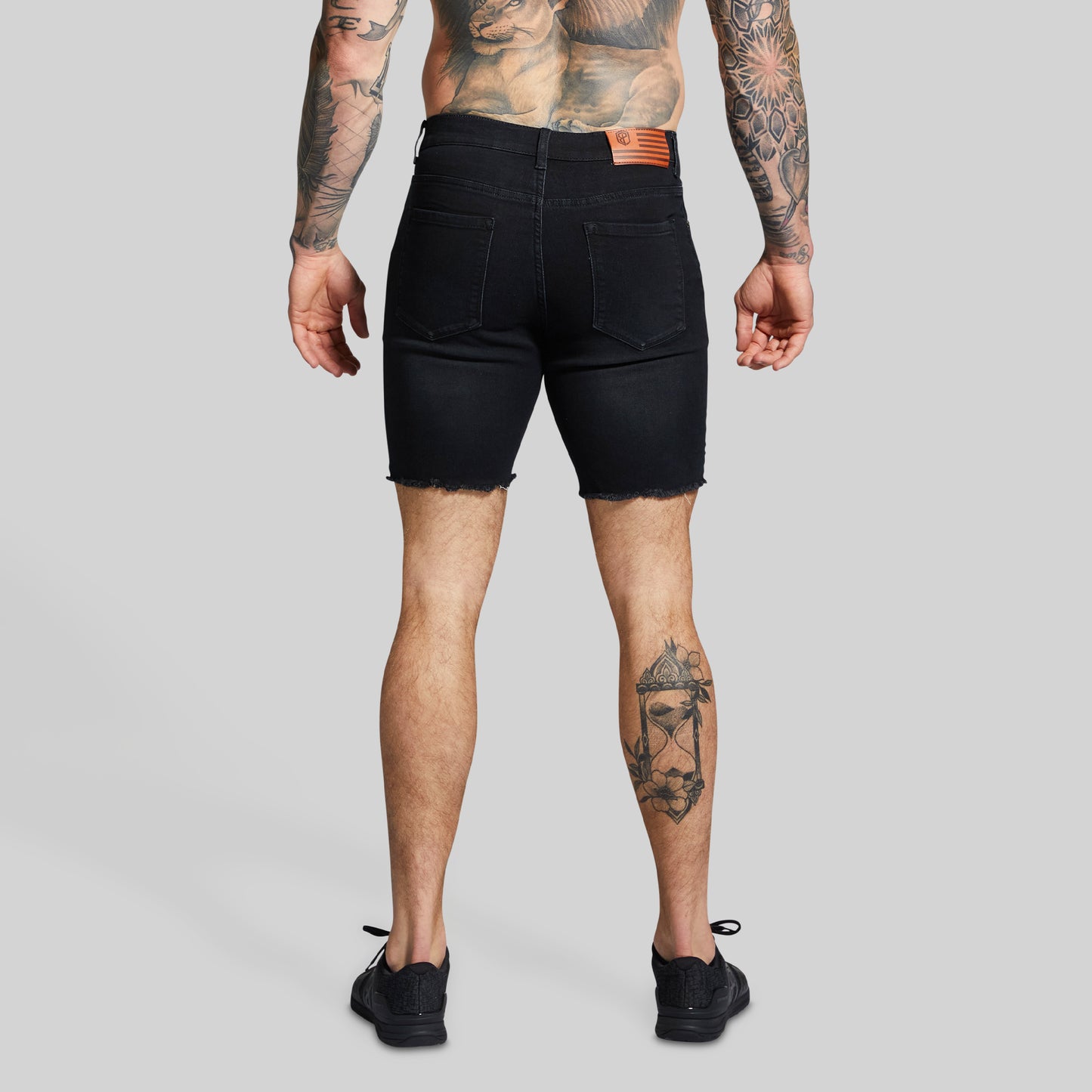 FLEX Stretchy Jort 7" (Black)