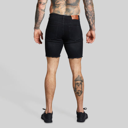 FLEX Stretchy Jort 7" (Black)