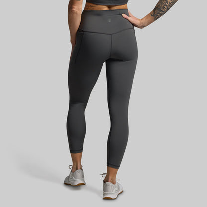 Your Go To Legging w/ Pockets 2.0 (Gunmetal)