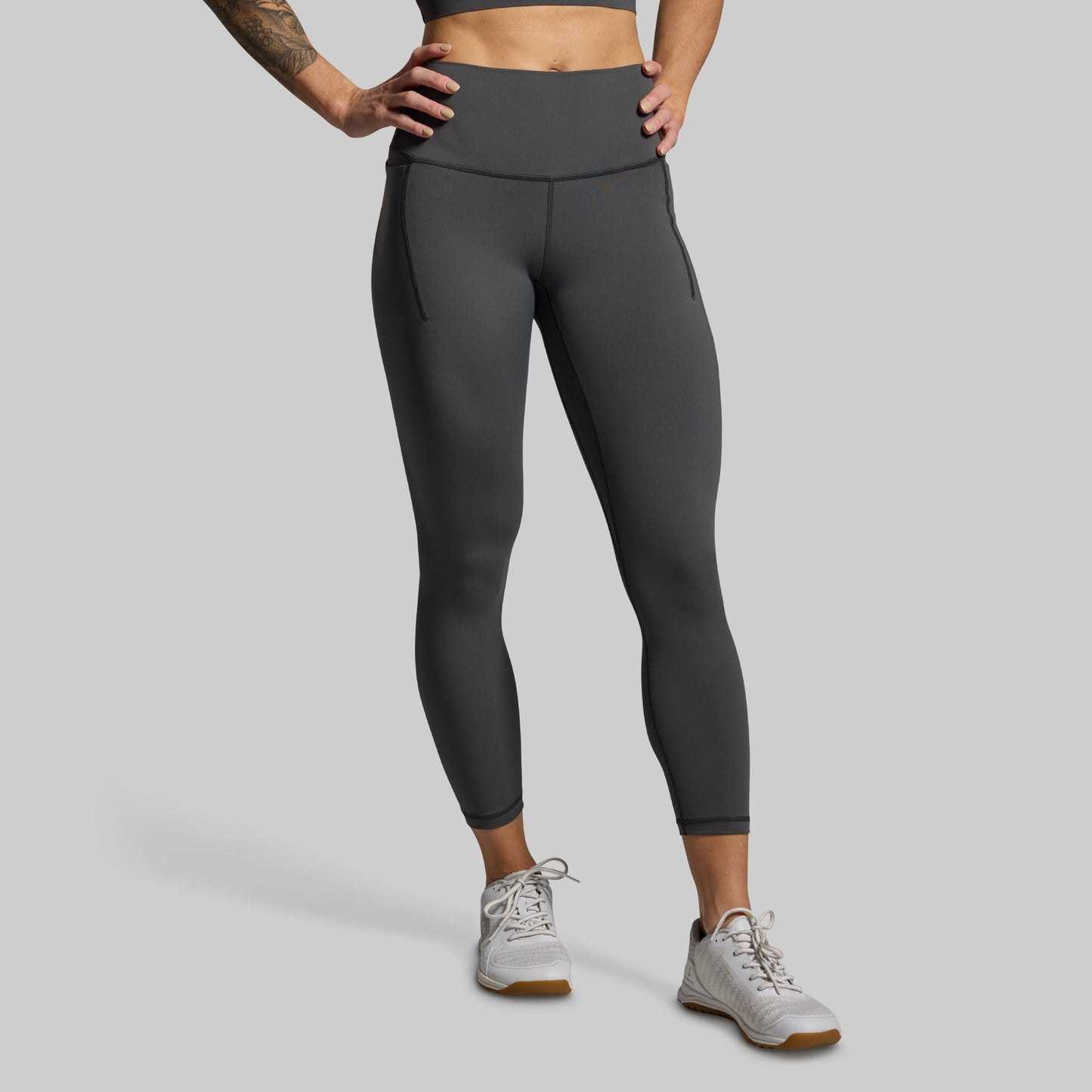 Your Go To Legging w/ Pockets 2.0 (Gunmetal)
