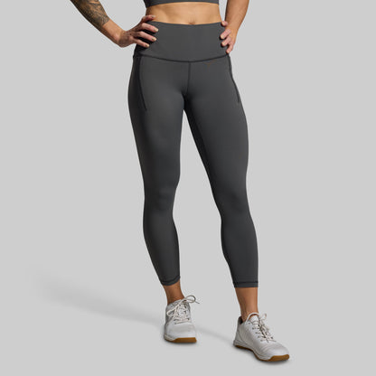 Your Go To Legging w/ Pockets 2.0 (Gunmetal)