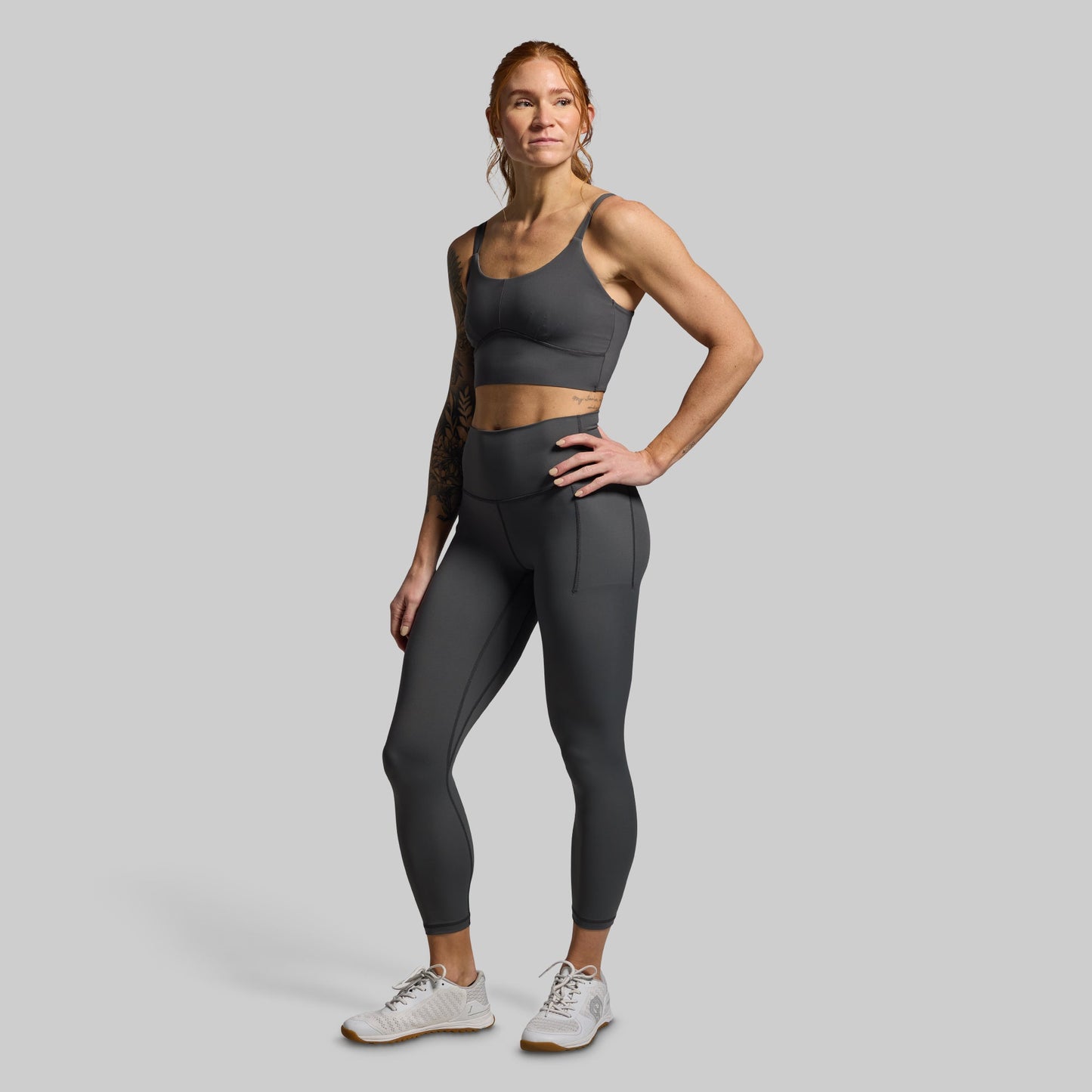 Your Go To Legging w/ Pockets 2.0 (Gunmetal)