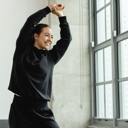 Women's Cloud Jogger Set (Black)