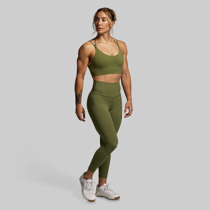 Your Go To 7/8 Legging 2.0 (Army Green)