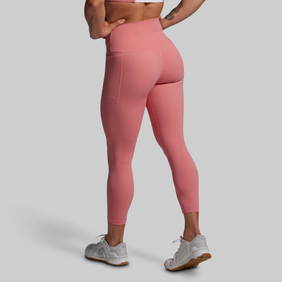 Your Go To 7/8 Legging w/ Pockets 2.0 (Faded Rose)
