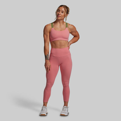 Your Go To 7/8 Legging w/ Pockets 2.0 (Faded Rose)