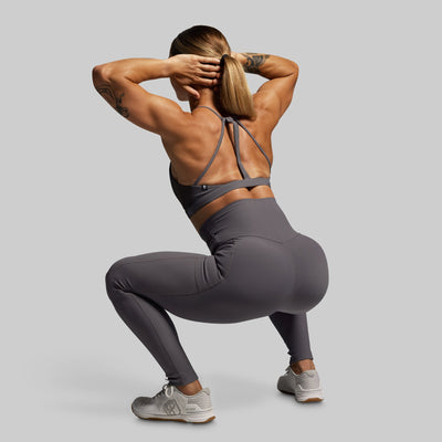 Limitless Legging w/ Pockets (Dark Grey)
