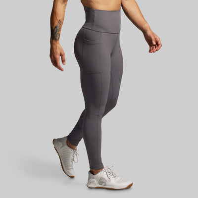Limitless Legging w/ Pockets (Dark Grey)