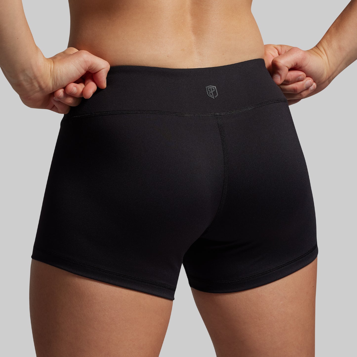 Double Take Booty Short Set (Black)