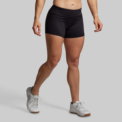 Double Take Booty Short (Black)