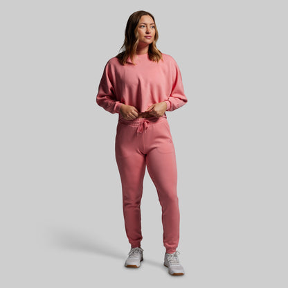 Women's Lounge Lux Jogger (Faded Rose)