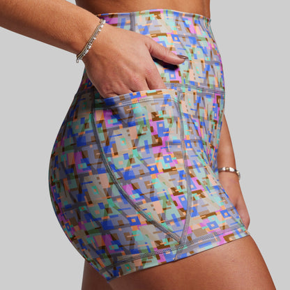 Synergy Short w/ Pockets 2.0 (Kaleidoscope)