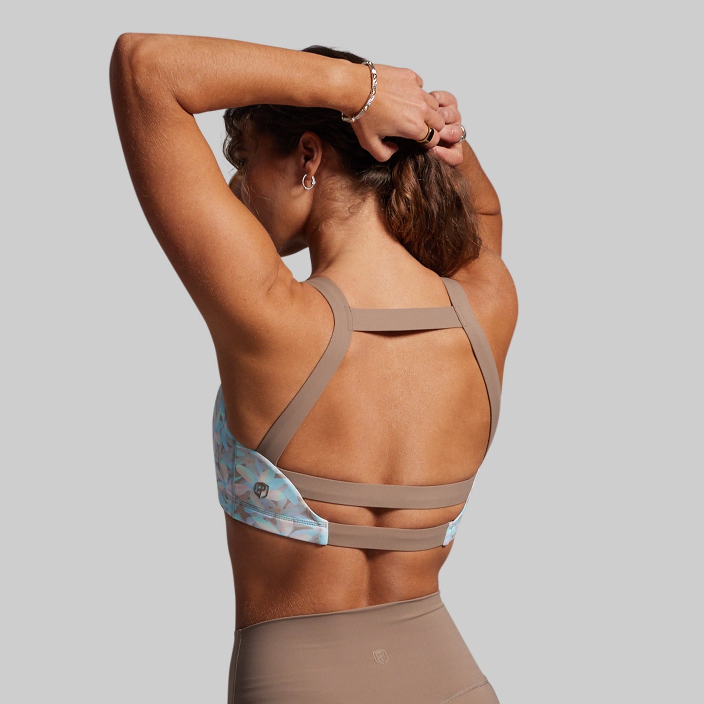 Moxie Sports Bra (Floral Blur)