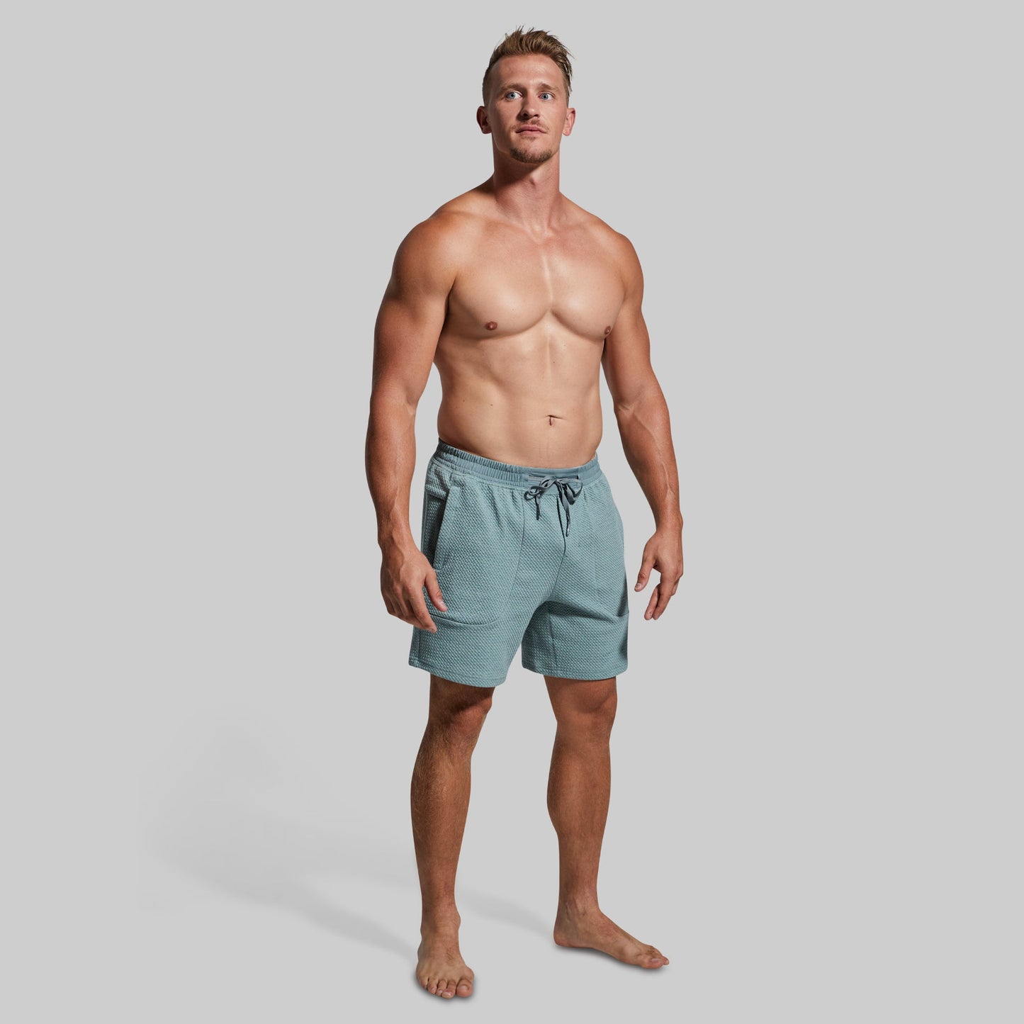 Men's Cloud Short (Heather Sea Sage)