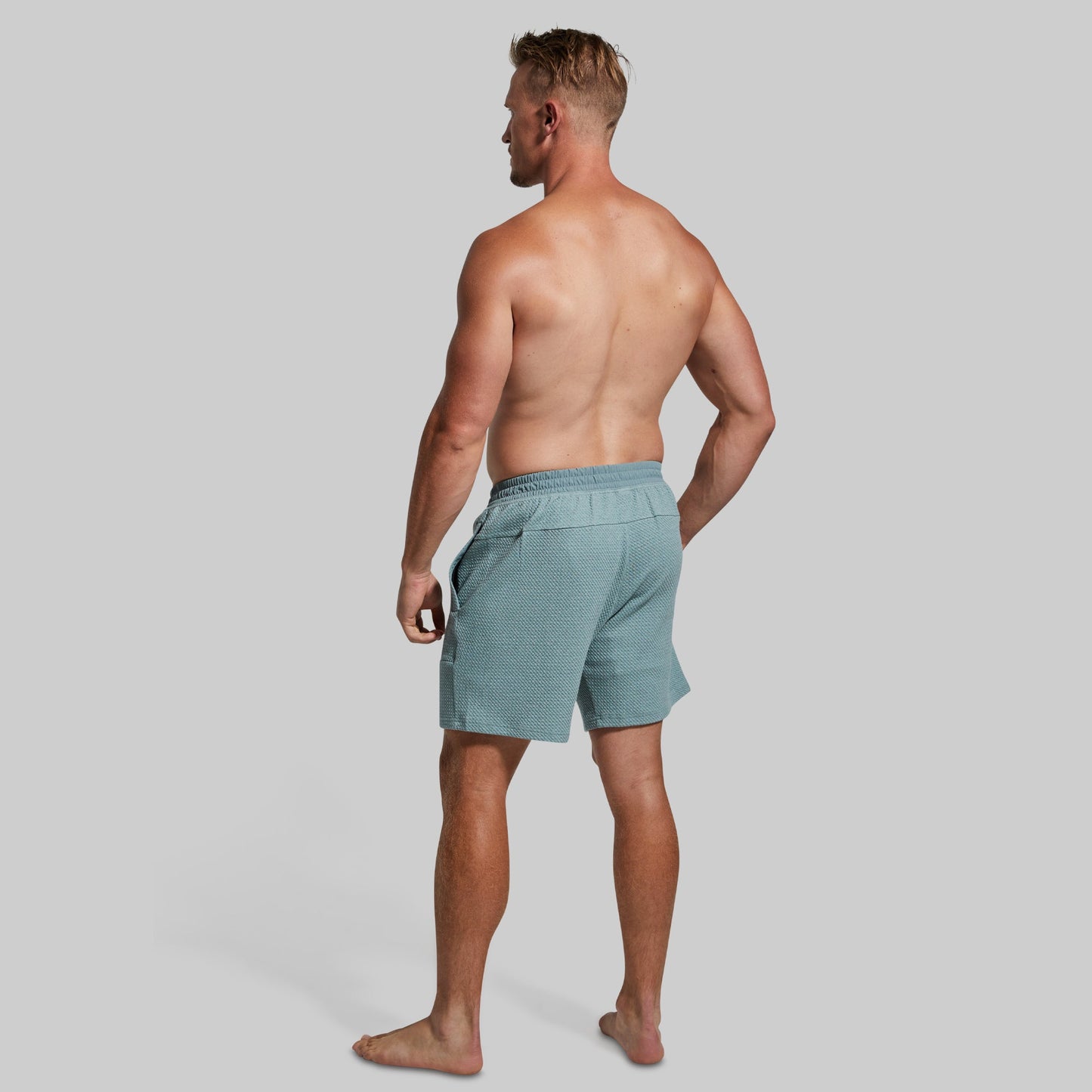 Men's Cloud Short (Heather Sea Sage)