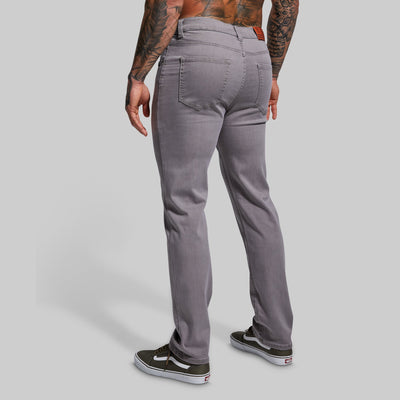 FLEX Stretchy Athletic Fit Jean (Grey)