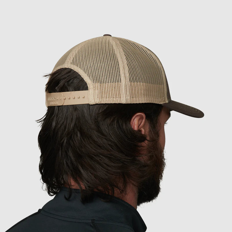 Outdoor Trucker Hat (Brown with Tan Mesh)