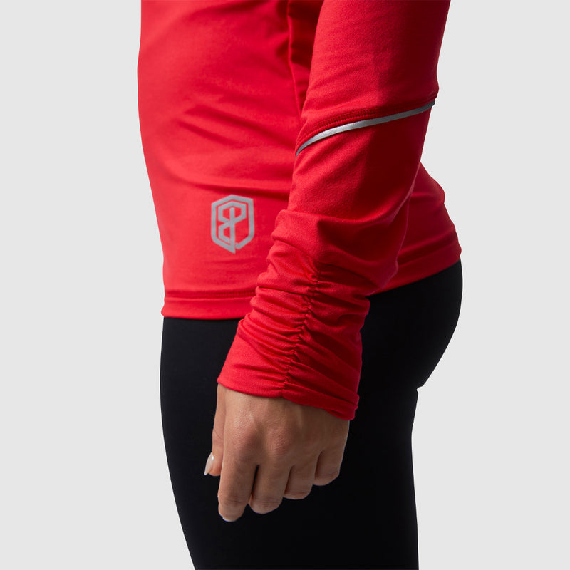 Quick Run Athleisure Hoodie (Lava)