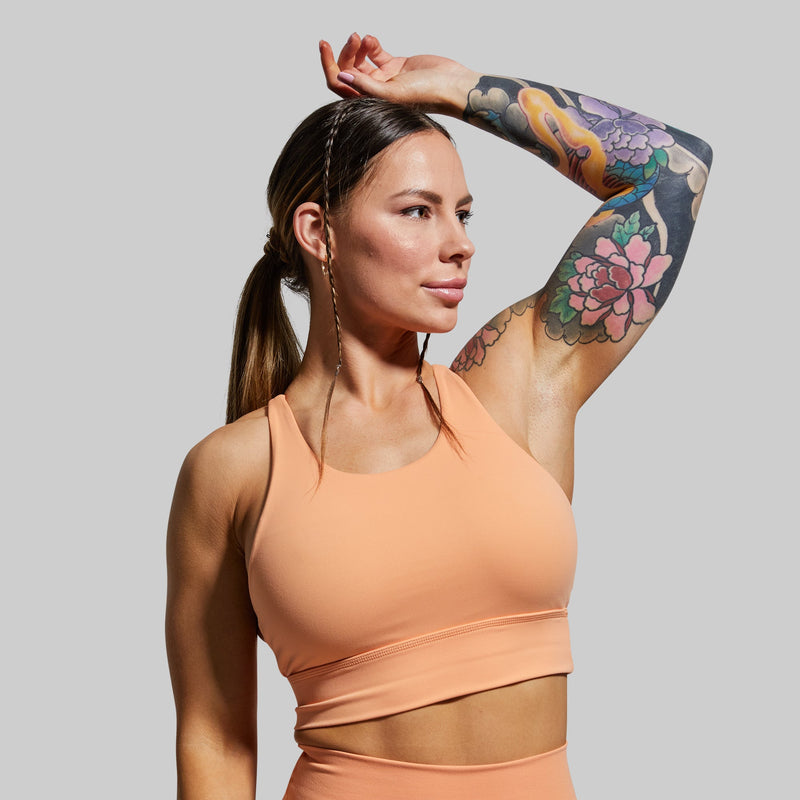 Untamed Sports Bra (Coral Sands)