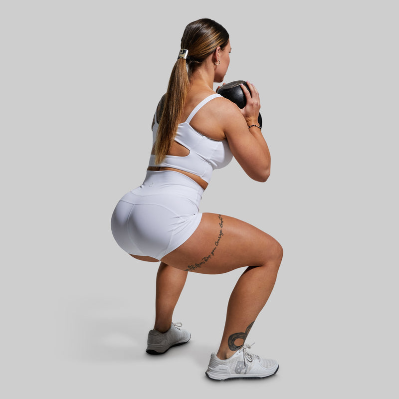 Your Go To Booty Short (White)