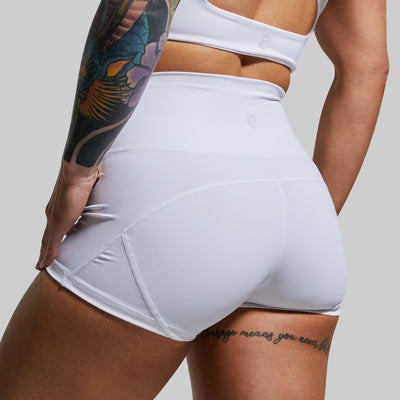 Your Go To Booty Short (White)