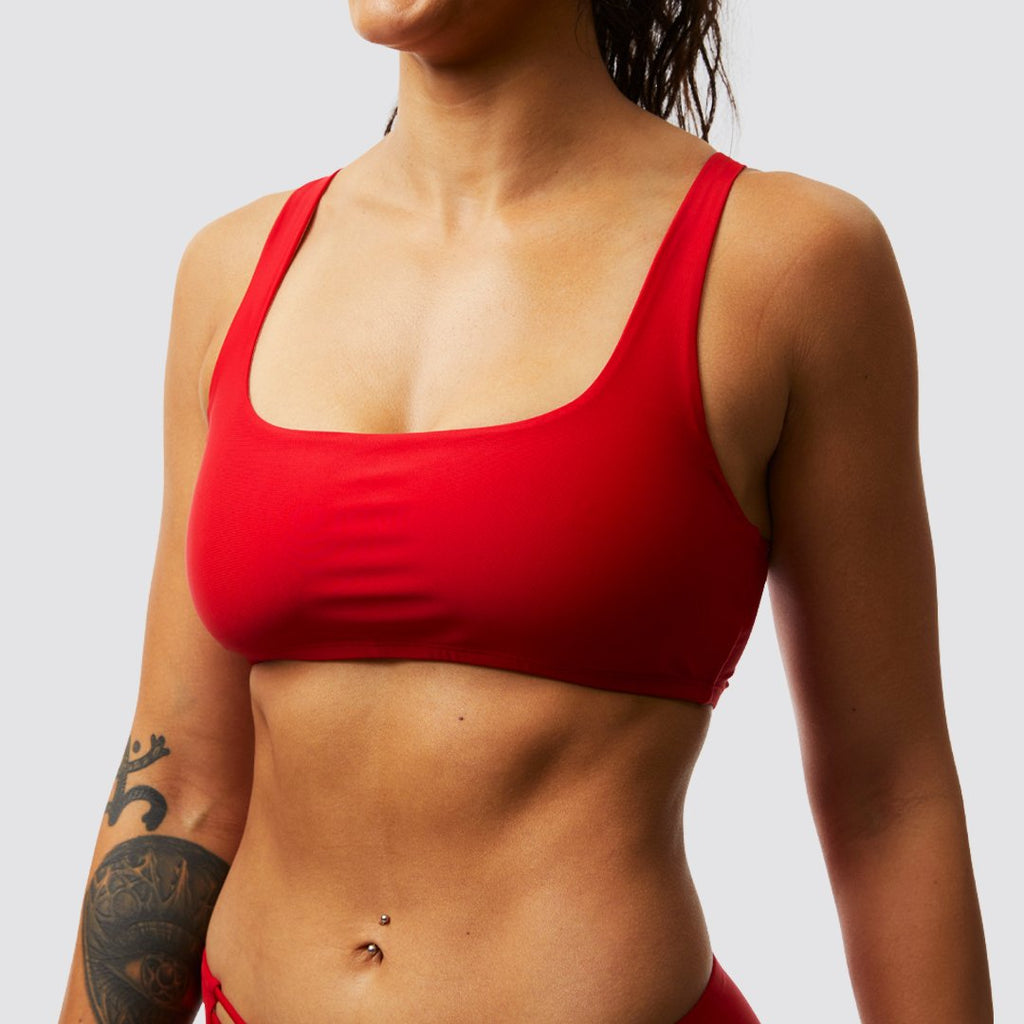 Primitive Bikini Top (Bright Red)