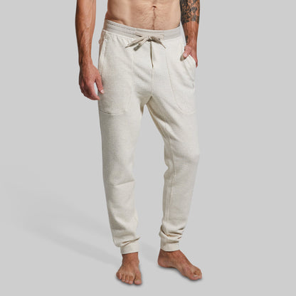 Men's Cloud Jogger (Heather Oatmeal)