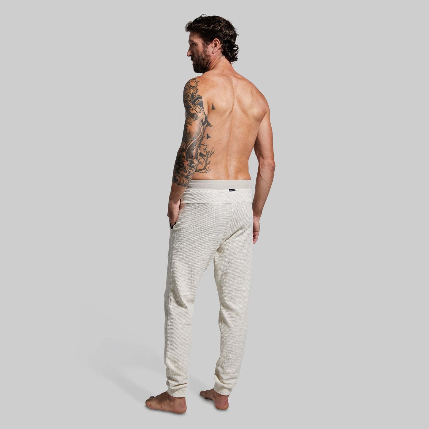 Men's Cloud Jogger (Heather Oatmeal)