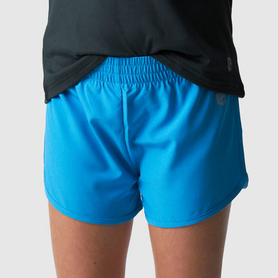 Girl's Track Short (Electric Blue)