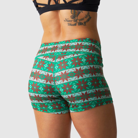 Double Take Original Booty Short (Cozy Christmas)