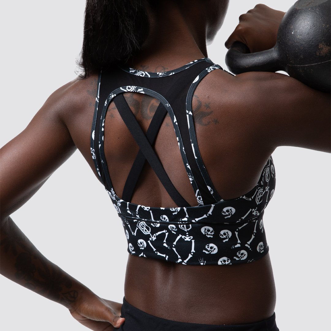 Women s Black Halloween Sports Bra Born Primitive Born Primitive EU