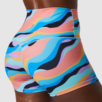 New Heights Booty Short (70's Waves)