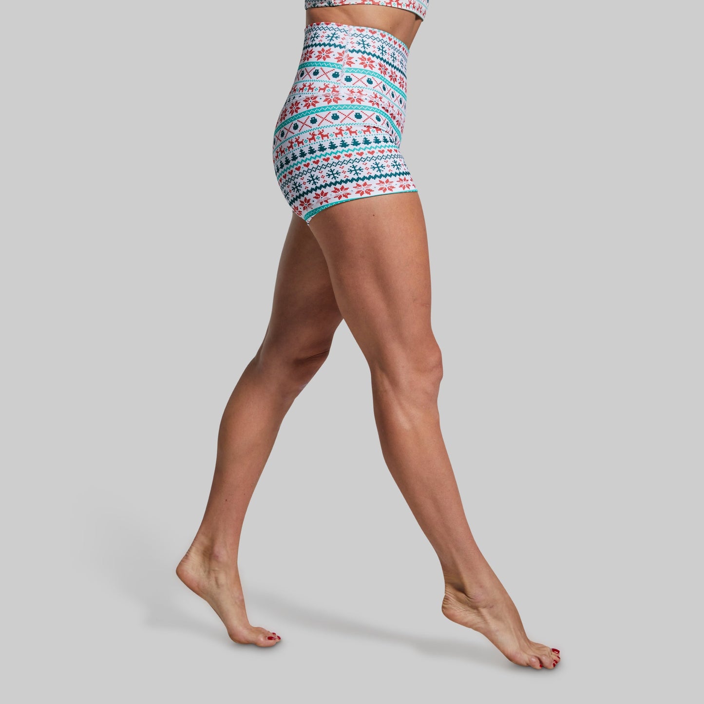 New Heights Original Booty Short (Kettlebell Xmas)