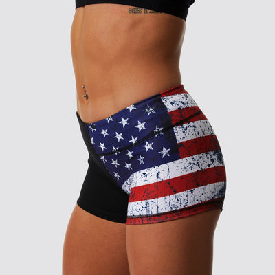 Double Take Booty Short 2.5 (Patriot)
